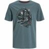 Maglia a Maniche Corte per Bambini Jack & Jones skull Rock Crew