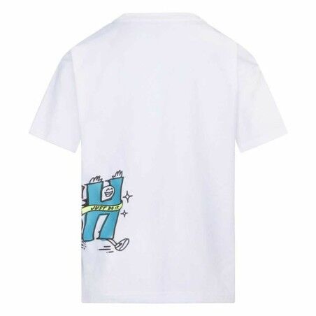 Maglia a Maniche Corte per Bambini Nike KT-S/S Knit Bianco
