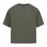 Maglia a Maniche Corte per Bambini Converse Chuck Patch Boxy Oliva