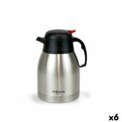Caraffa Thermos ThermoSport Acciaio inossidabile 1,5 L Pulsante (6 Unità)