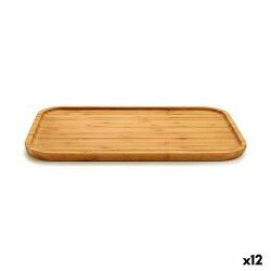 Vassoio per aperitivi Kinvara JWKW-3712-2 Marrone Rettangolare 36 x 1,5 x 24 cm (12 Unità)