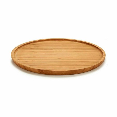 Vassoio per aperitivi Kinvara JWKW-3711-2 Marrone Rotonda 30 x 1,5 x 30 cm (12 Unità)