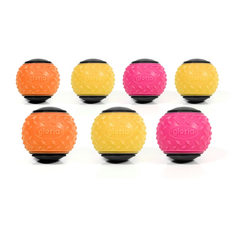Giocattoli per cani Gloria Multicolore TPR 24 Unità Giocattoli per cani Gloria Multicolore TPR 24 Unità