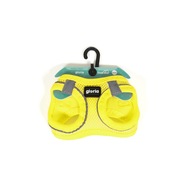 Imbracatura per Cani Gloria Trek Star 29,4-32,6 cm 41,4-43 cm Giallo S Imbracatura per Cani Gloria Trek Star 29,4-32,6 cm 41,4-43 cm Giallo S