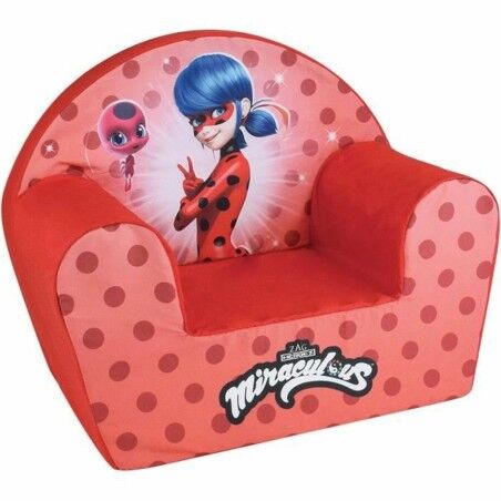 Poltrona per Bambini Fun House Lady Bug club 52 x 33 x 42 cm