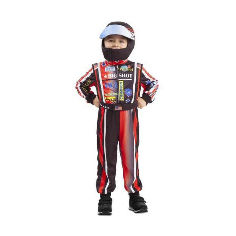 Costume per Bambini My Other Me Pilota Stradale Nero Costume per Bambini My Other Me Pilota Stradale Nero