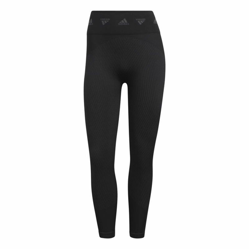 Leggings Sportivo da Donna Adidas Aeroknit Nero Leggings Sportivo da Donna Adidas Aeroknit Nero