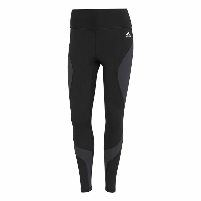 Leggings Sportivo da Donna Adidas 7/8 Essentials Hiit Colorblock Nero Leggings Sportivo da Donna Adidas 7/8 Essentials Hiit Colorblock Nero