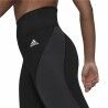 Leggings Sportivo da Donna Adidas 7/8 Essentials Hiit Colorblock Nero