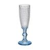Calice da champagne Vivalto PR05720ZD/BHA6 BLUE Azzurro Trasparente Vetro 180 ml Punti (6 Unità)