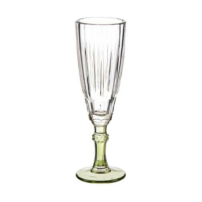 Calice da champagne Vivalto Exotic Verde Cristallo 170 ml (6 Unità) Calice da champagne Vivalto Exotic Verde Cristallo 170 ml (6 Unità)