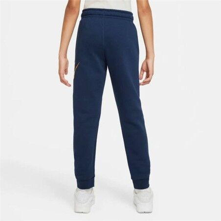 Pantalone di Tuta per Bambini Nike Sportswear Club Fleece Azzurro Blu scuro