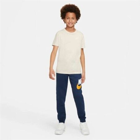 Pantalone di Tuta per Bambini Nike Sportswear Club Fleece Azzurro Blu scuro