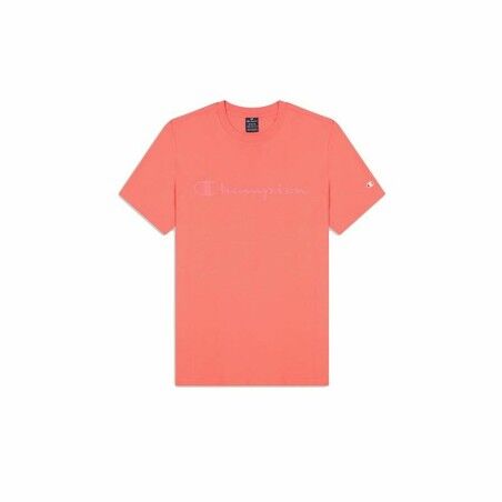 Maglia a Maniche Corte Uomo Champion Crewneck Rosa