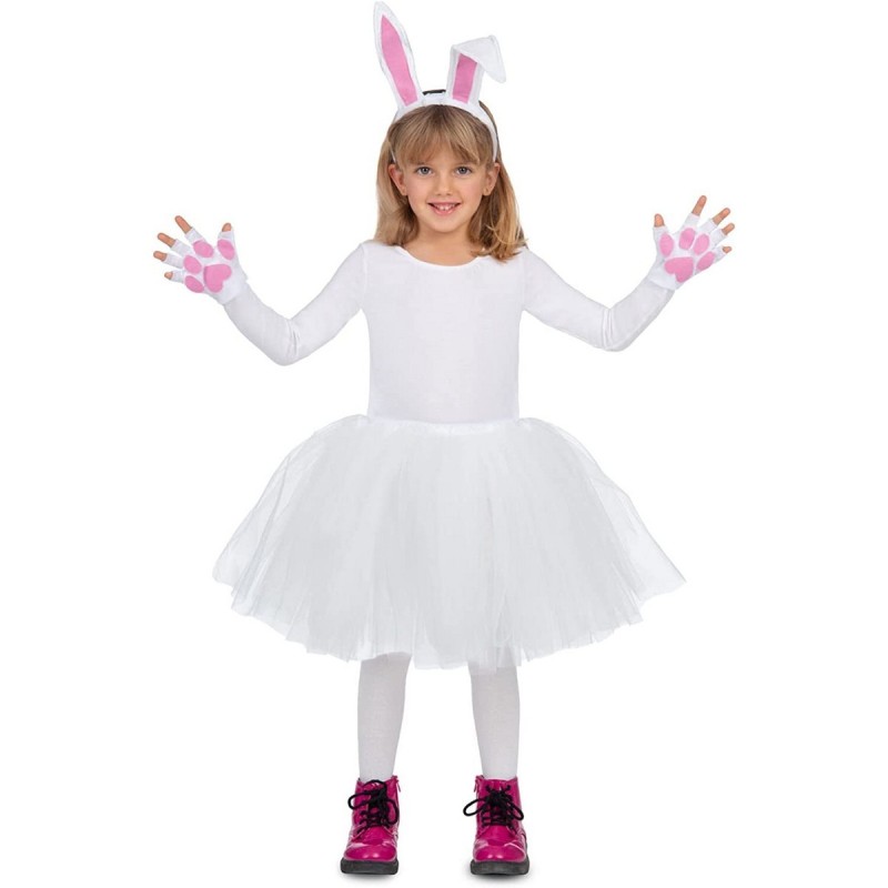 Costume per Bambini My Other Me Bianco Coniglio Taglia unica S Costume per Bambini My Other Me Bianco Coniglio Taglia unica S