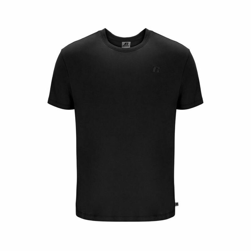 Maglia a Maniche Corte Uomo Russell Athletic Amt A30011 Nero Maglia a Maniche Corte Uomo Russell Athletic Amt A30011 Nero