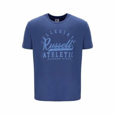 Maglia a Maniche Corte Russell Athletic Amt A30211 Azzurro Uomo