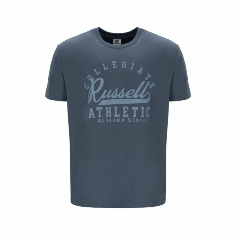 Maglia a Maniche Corte Russell Athletic Amt A30211 Blu scuro Uomo Maglia a Maniche Corte Russell Athletic Amt A30211 Blu scuro Uomo