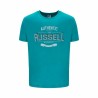 Maglia a Maniche Corte Uomo Russell Athletic Amt A30081 Acquamarina