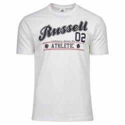 Maglia a Maniche Corte Russell Athletic Amt A30311 Bianco Uomo
