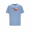 Maglia a Maniche Corte Uomo Russell Athletic Emt E36211 Azzurro Indaco