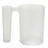 Caraffa Dosatrice 1,2 L Plastica Doppia (24 Unità)