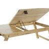 Vassoio Home ESPRIT Bambù 62 x 34 x 24 cm