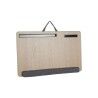 Vassoio Home ESPRIT Poliestere Legno MDF 55 x 35 x 7 cm