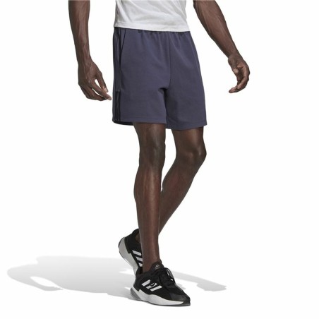 Pantaloni Corti Sportivi da Uomo Adidas Blu scuro