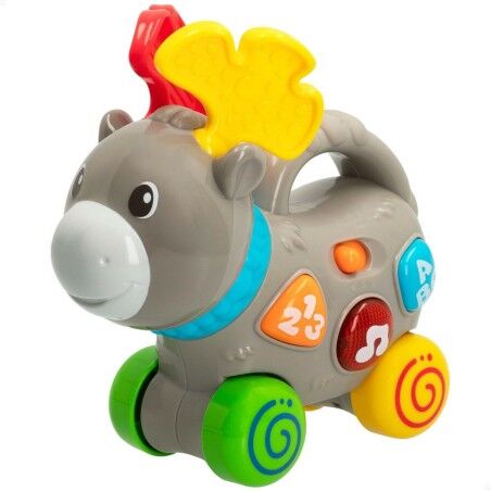 Giocattolo da trascinamento Winfun Alce 17 x 17 x 7,5 cm (6 Unità)