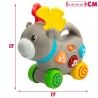 Giocattolo da trascinamento Winfun Alce 17 x 17 x 7,5 cm (6 Unità)