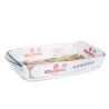 Pirofila da Forno Quttin   Trasparente Vetro Rettangolare 4,2 L 38,8 x 23,9 x 6,6 cm (6 Unità)