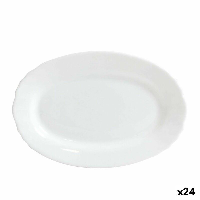 Teglia da Cucina Bormioli Ebro Vetro Ovale 23 x 15,5 x 2,1 cm (24 Unità) Teglia da Cucina Bormioli Ebro Vetro Ovale 23 x 15,5 x 2,1 cm (24 Unità)