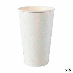 Set di Bicchieri Algon Monouso Cartone Bianco 15 Pezzi 450 ml (16 Unità)