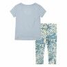 Completo Sportivo per Bambini Nike Dri-Fit Grigio Multicolore 2 Pezzi