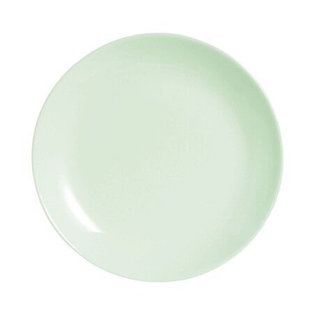 Piatto da Dolce Luminarc Diwali Paradise Verde Vetro 19 cm (24 Unità)