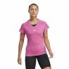 Maglia a Maniche Corte Donna Adidas Essentials Rosa Lilla