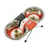 Ciotola per cani Nayeco Acciaio inossidabile 2 x 350 ml