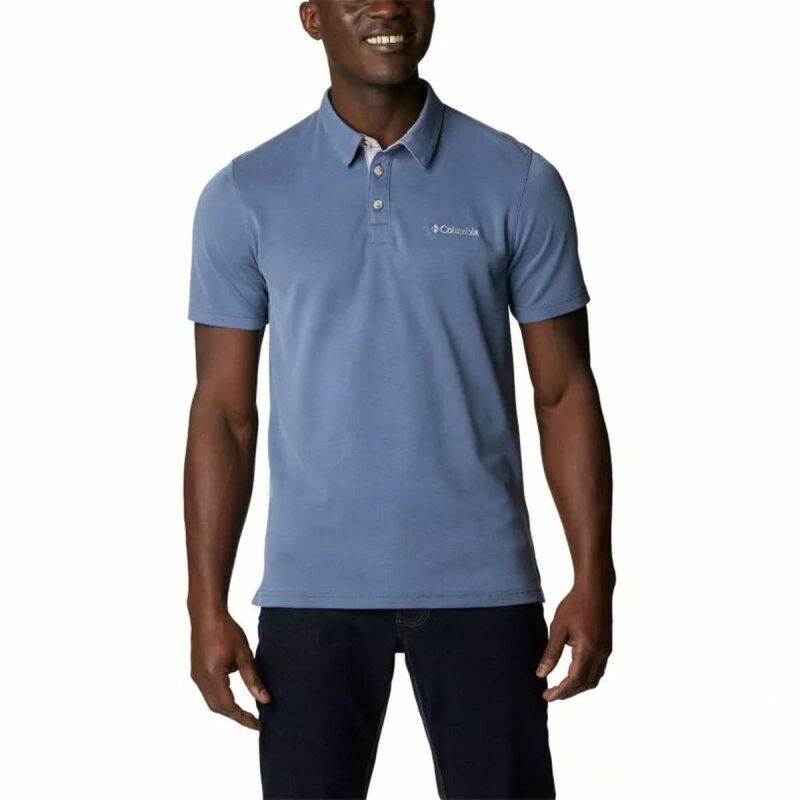 Polo a Maniche Corte Uomo Columbia Nelson Point™ Indaco Polo a Maniche Corte Uomo Columbia Nelson Point™ Indaco