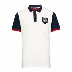 Polo a Maniche Corte Uomo Jack & Jones Jcodragon Bianco