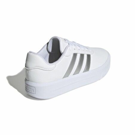 Scarpe Casual da Donna Adidas Court Platform Bianco