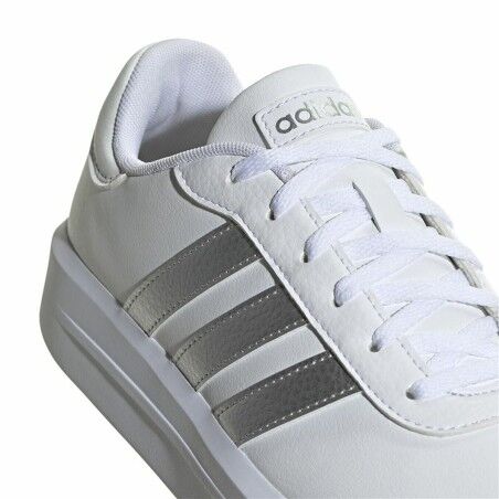 Scarpe Casual da Donna Adidas Court Platform Bianco