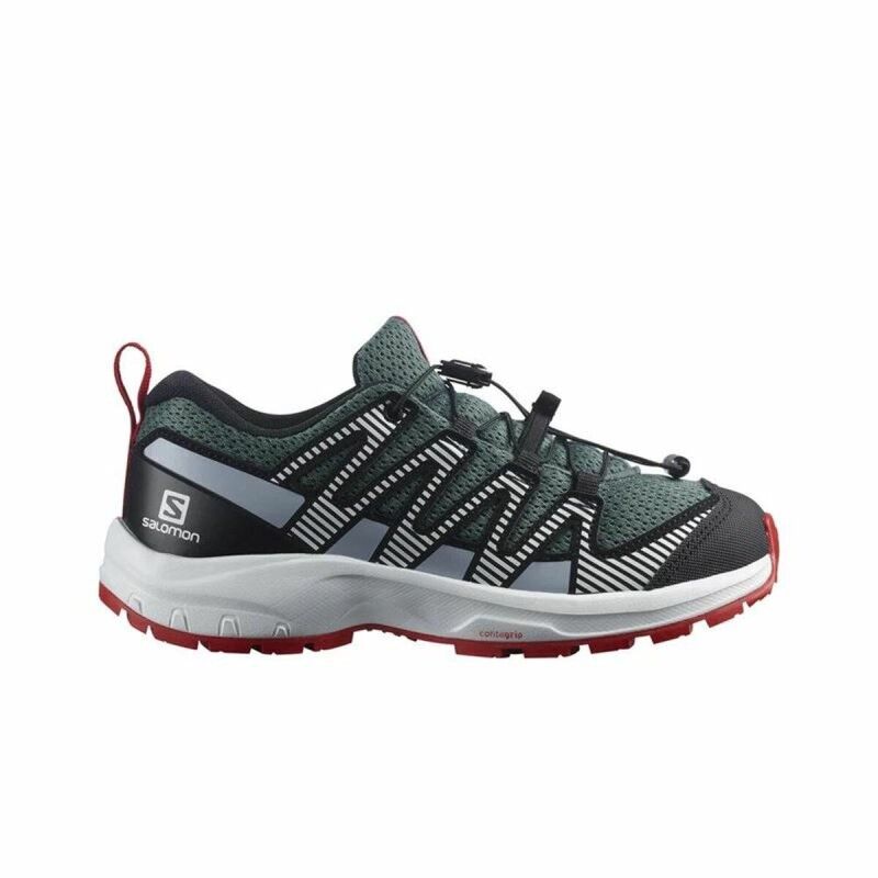 Scarpe Sportive per Bambini Salomon XA Pro V8 Azzurro Verde Grigio Scarpe Sportive per Bambini Salomon XA Pro V8 Azzurro Verde Grigio