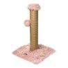 Tiragraffi per Gatti Gloria Misuri Rosa (39 x 39 x 80 cm)