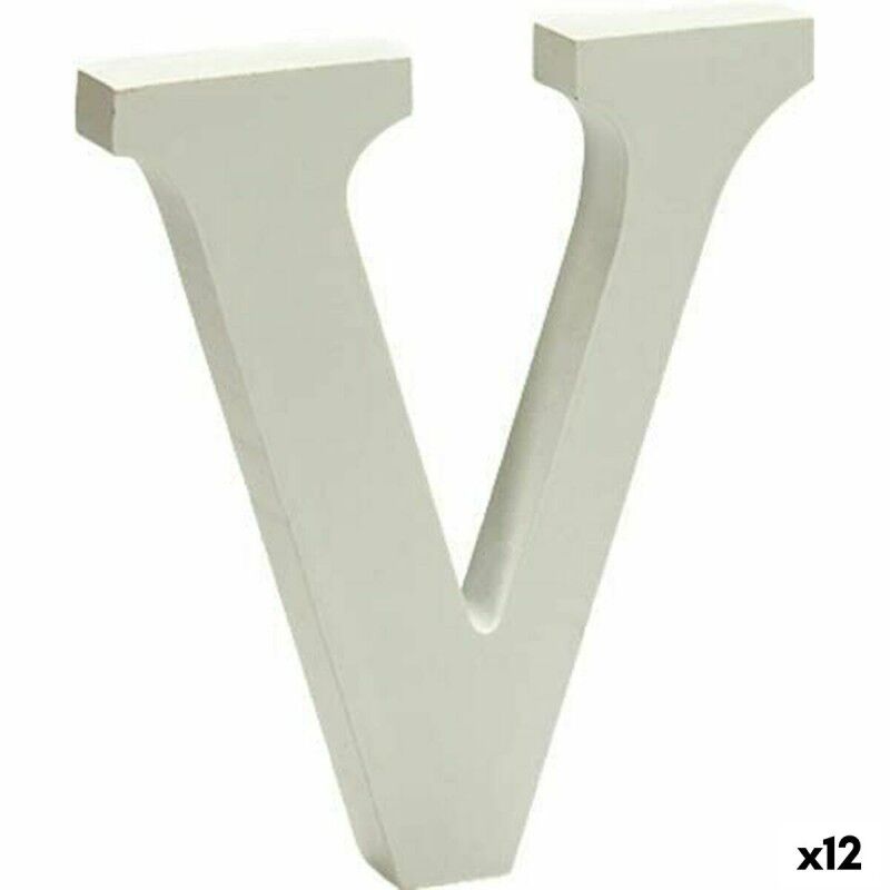 Lettera Pincello 1711022 1,8 x 21 x 17 cm Lettera V (12 Unità)