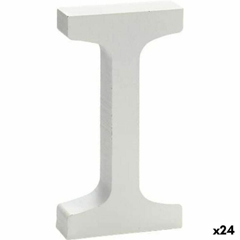Decorazione da Parete Pincello 1711045 2 x 16 x 14,5 cm Lettera I (24 Unità)
