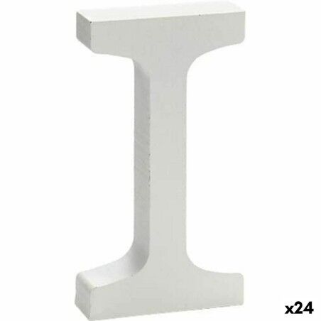 Decorazione da Parete Pincello 1711045 2 x 16 x 14,5 cm Lettera I (24 Unità)