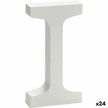 Decorazione da Parete Pincello 1711045 2 x 16 x 14,5 cm Lettera I (24 Unità)