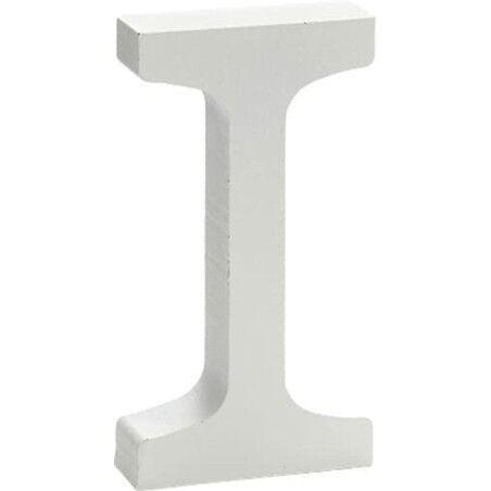 Decorazione da Parete Pincello 1711045 2 x 16 x 14,5 cm Lettera I (24 Unità)