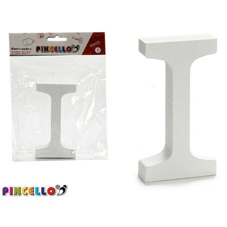 Decorazione da Parete Pincello 1711045 2 x 16 x 14,5 cm Lettera I (24 Unità)